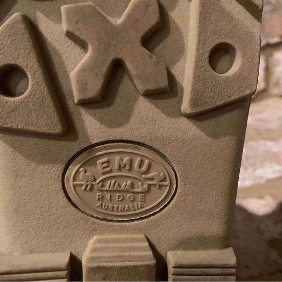 🎉3/$28🎉 EMU Ridge Australia | Men’s Shearling Moccasins - Picture 8 of 10